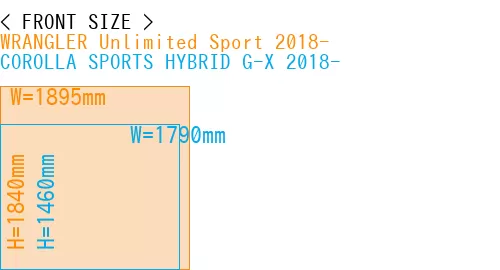 #WRANGLER Unlimited Sport 2018- + COROLLA SPORTS HYBRID G-X 2018-
